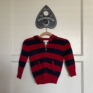 Ralph Lauren Baby Striped Hoodie